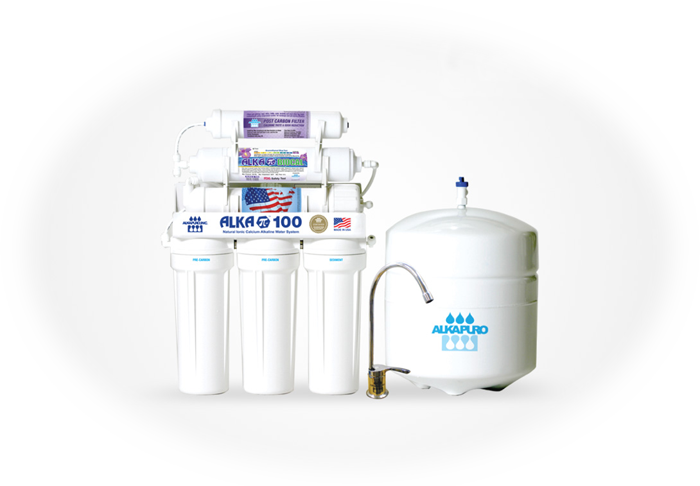 The Alka-Pi 100 under-sink filtration system